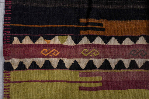 Antique Kilim Area Rug (7' x 17')